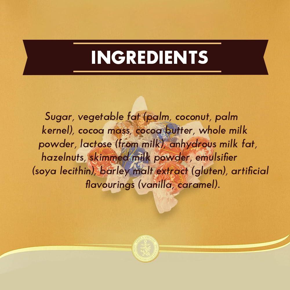 Lindt Lindt Lindor Assorted Cornet Chocolate Festive Gift Pack -100gm (8 Cornet Balls)