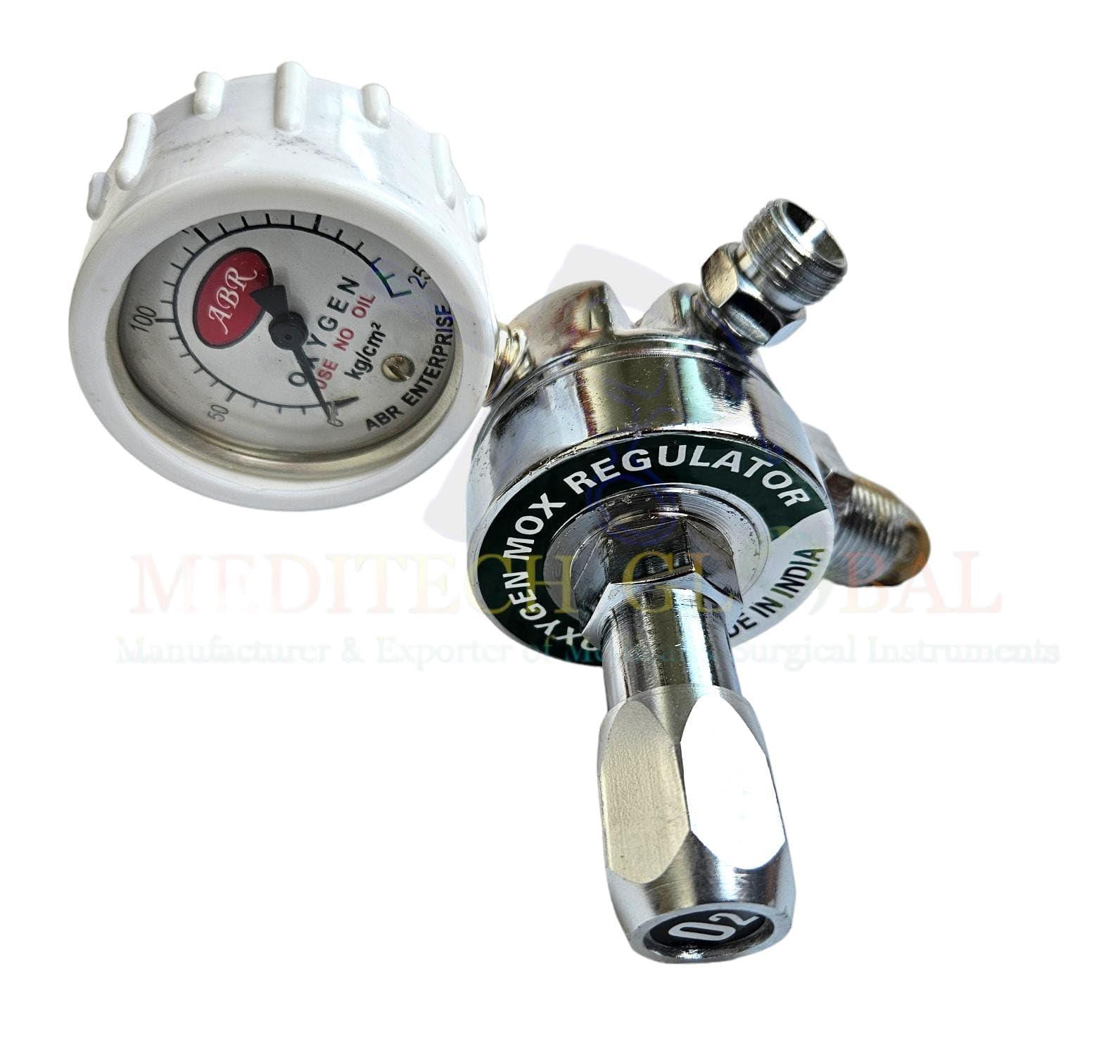 MEDITECH GLOBAL MEDITECH GLOBAL Single Gauge Single Stage Medical Oxygen Regulator (MOX Regulator)