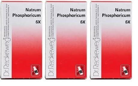 Dr.NL Natrum phosphoricum 6X 20gm Dr Reckeweg Germany (Pack of 3)