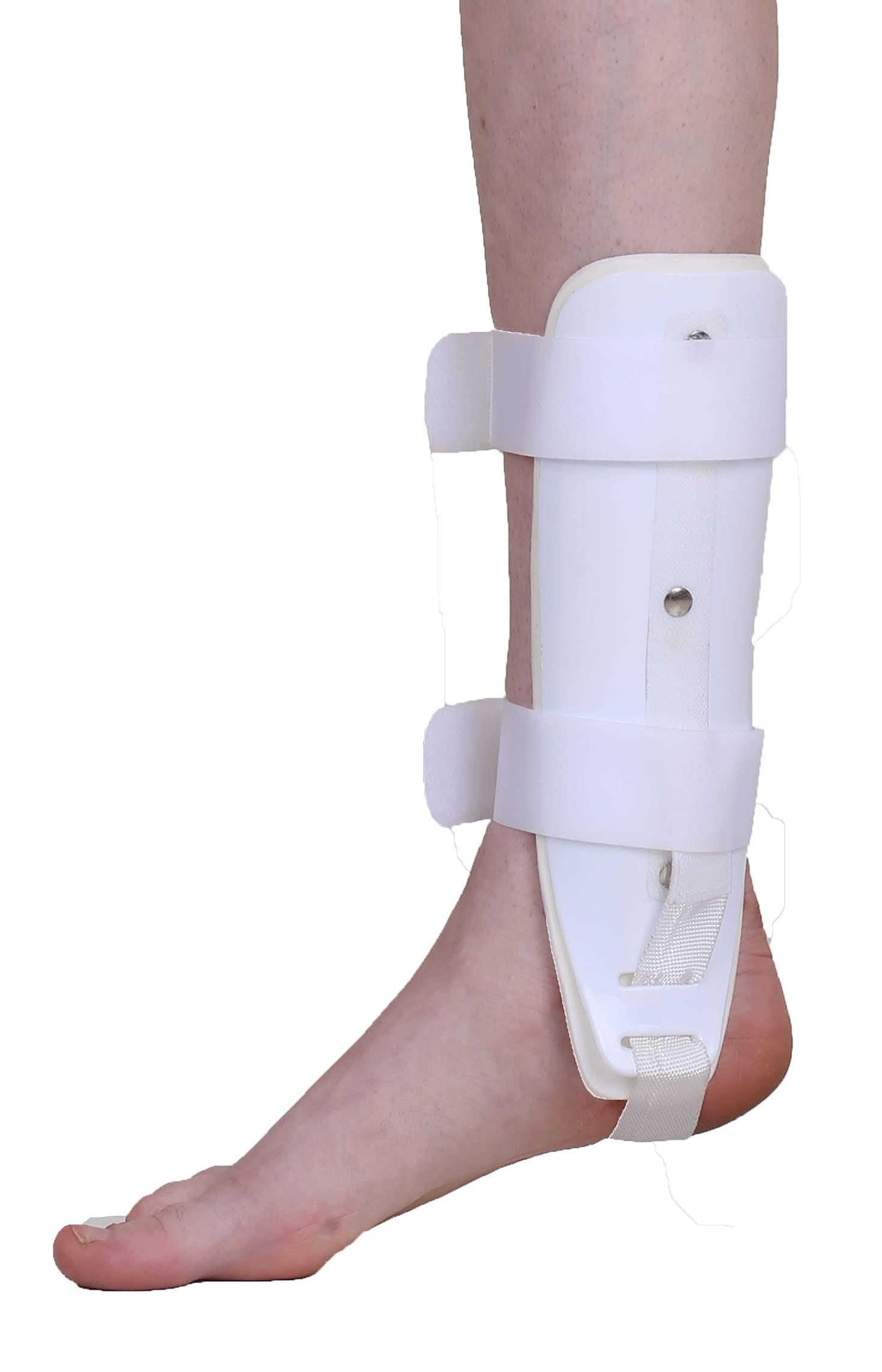 SALO Orthotics Salo Orthotics Stirrup Universal Ankle Brace -Immobilizer Pain Relief Brace Support Flexible Latex Pad Universal Improved Injury Support (Ankle Splint)