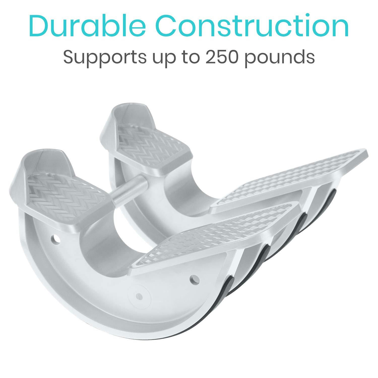 VIVE Vive Foot Rocker (Pair) - Calf Stretcher for Achilles Tendinitis, Heel, Feet, Shin Splint, Plantar Fasciitis Pain Relief - Stretches Strained Leg Muscle - Ankle Flexibility Wedge - Left & Right Leg
