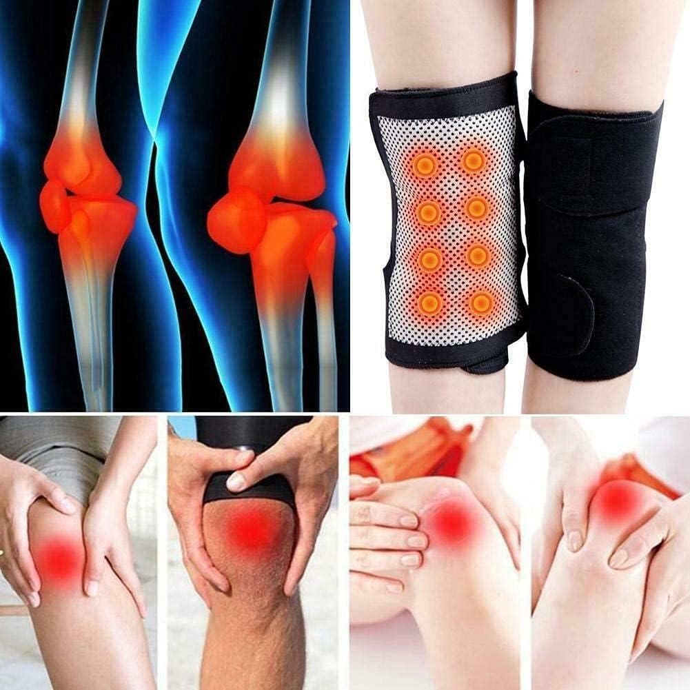 RK enterprise RK enterprise Knee Hot Belt for Leg Pain Self Heating Magnetic Knee Strap Knee Cap for Pain Relief Knee Protection (1 pcs) (2)