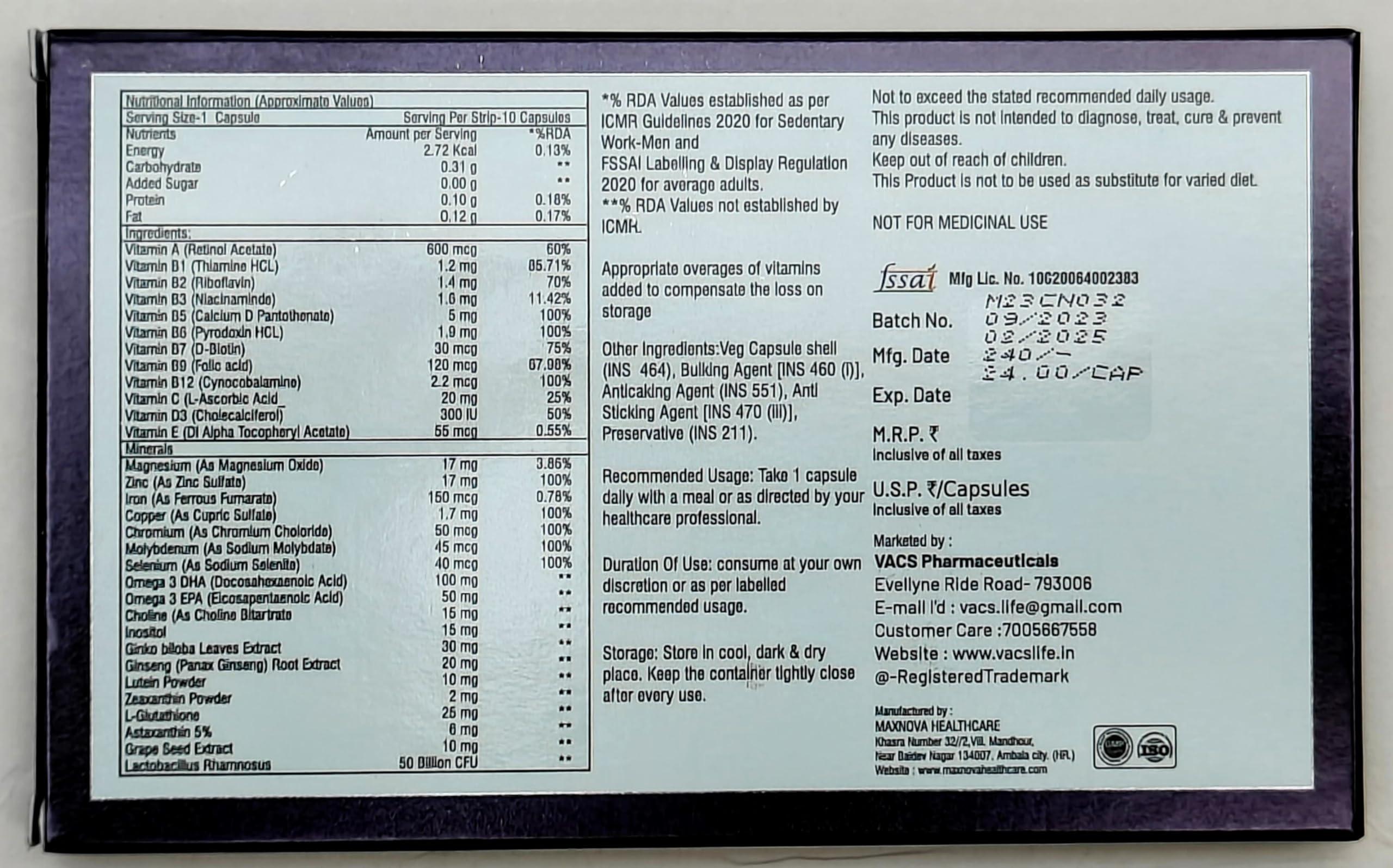 NavaFresh Basics Grolvit Restore Plus