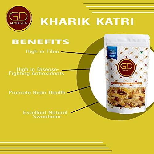 GD Dryfruit GD Dryfruit Organic Dry Dates Kharik Yellow katri 900G