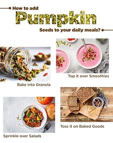 Nutri Organics Nutri Organics Raw & Unroasted Pumpkin Seeds | Immunity Booster and Fiber Rich Superfood | Rich Source of Omega 3 | Highly Nutritious Snack | Rich in Protein, Dietary Fibre, Zinc & Magnesium - 200 G (NO_Pumpkin200)