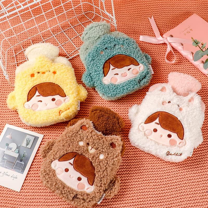 FunBlast FunBlast Hot Water Bag 1 Pcs Heating Bag with Soft Cartoon Cover for Pain Relief, Heating Pad Hot Water Bottle & Rubber Bottle for Hot Water Bag for Pain Relief 1000 ML (Random Color)
