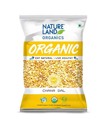 NATURELAND ORGANICS Natureland Organics Panchrangi Dal/Mix Dal Pouch, 1 kg + Natureland Organics Chana Dal Pouch, 1 kg