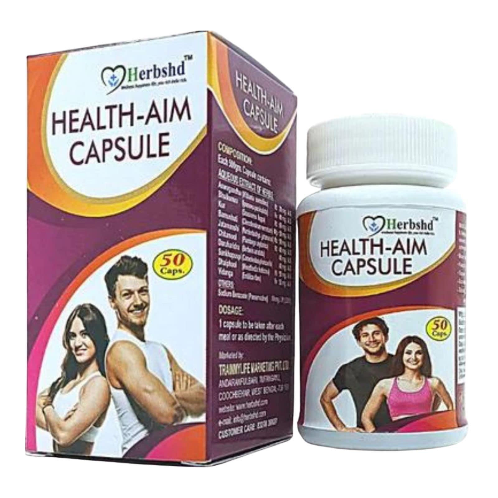 HERBSHD Ayurvedic LverZime DS Syrup Liver tonic and Health-Aim capsule for Loss of Appetite