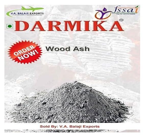DARMIKA DARMIKA Natural & Organic Wood Ash Powder for Dish Washing | Natural Utensils Cleaning Ash for Home (450 gsm)