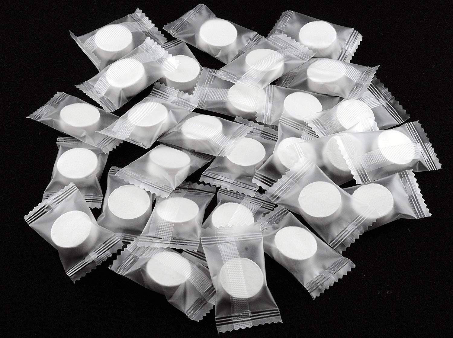 Royals Royals Candy Packing Coin Tissues | Compressed Towels | Camping Wipes | Toilet Paper Tablets | Napkin | Tablet Tissue | Magic Tablet Coin Tissue (100)