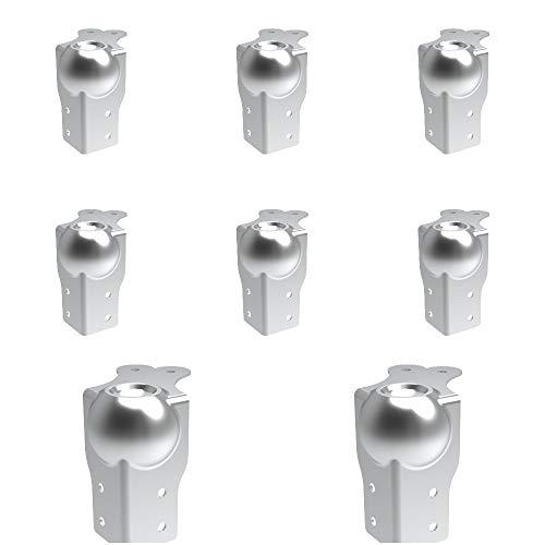 PENN ELCOM Penn Elcom Flight Case Large Brace Ball Corner (Set of 8) 8596/8