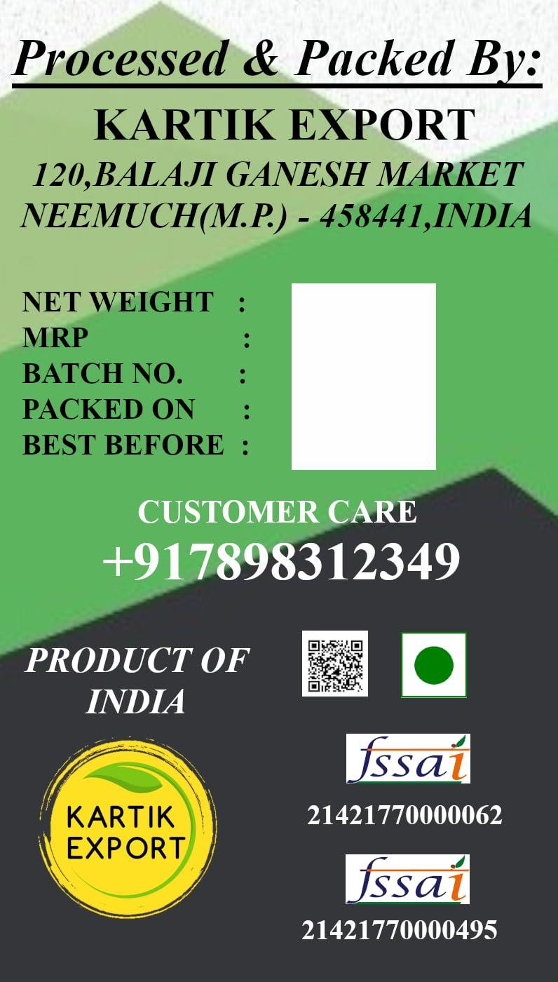 Kartik Export Kartik Export Mahabeera Seeds - Mahabeera Ginjalu - Vana Tulsi for Knee & Joint Pains - 5KG