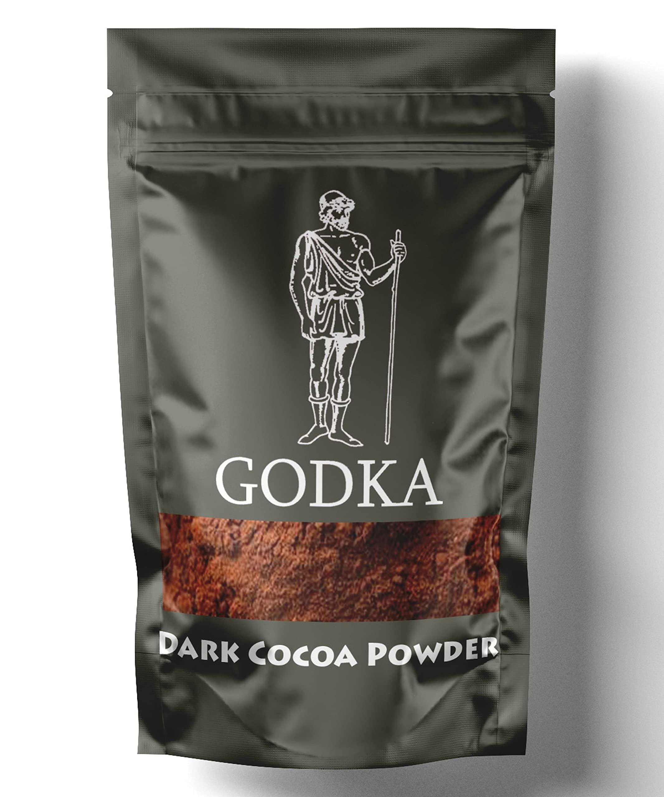 GODKA Godka™ Dutch Cocoa Powder/Dark Coco Powder,500g