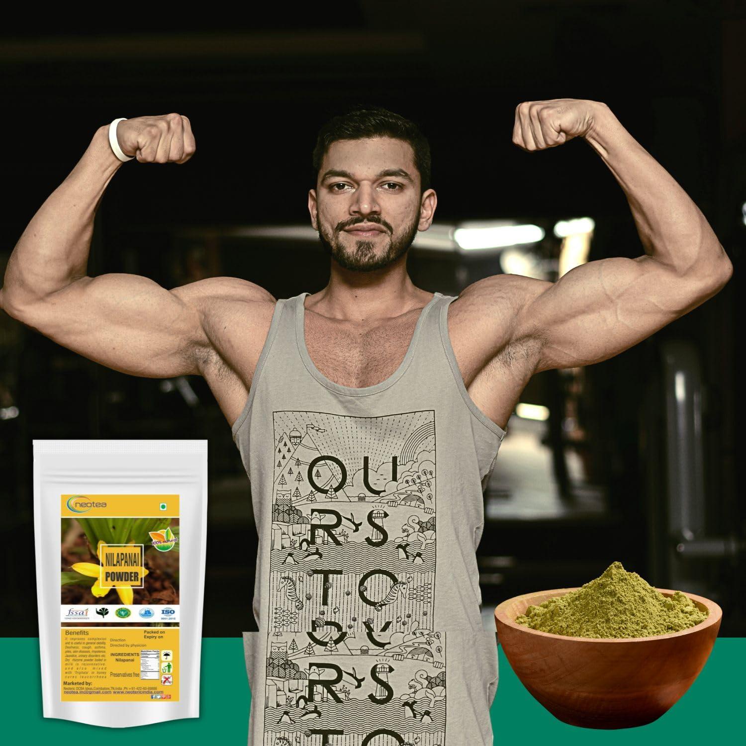 neotea Neotea Nilapanai Kilangu Powder | Black Musli (Kali Musli) | Curculigo Orchioides | Nelpana | Nelamuli Musli | Natural Nelatadi | Boosts Energy & Stamina | Improves Immunity | Supports Reproductive Health | Bone & Joint Support | Healthy Digestion 30