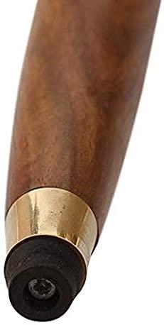 Wood Creation Wood Creation 37" Wooden Walking Stick Cane with Brass Dachshund Dog Head Handle Natural Wood Canes for Men / Women Unique Gifts Wood Walking Stick for Senior Walking Cane