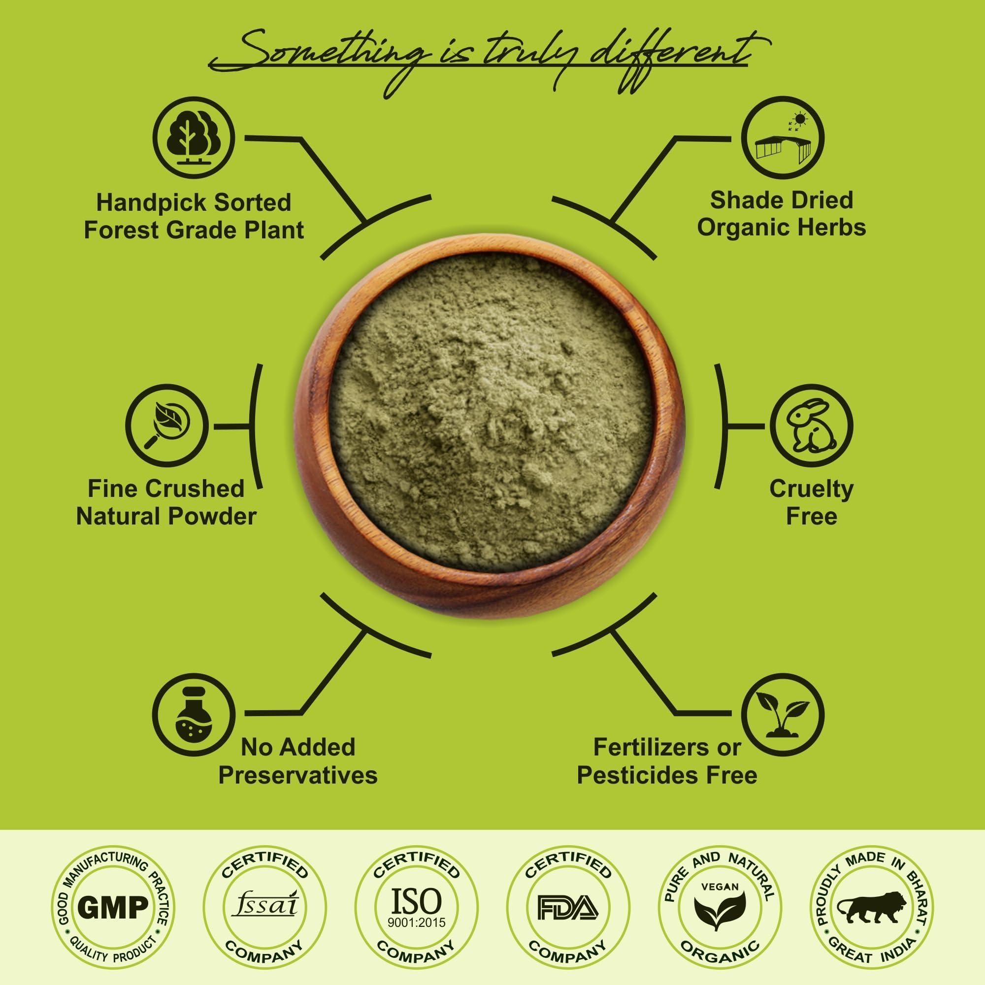 IYUSH Herbal Ayurveda IYUSH Herbal Ayurvedic Chirayata Powder | Chirata Powder | Organic Chirata Powder | Kalmegh Powder | Swertia Chirata Powder | 250 gram