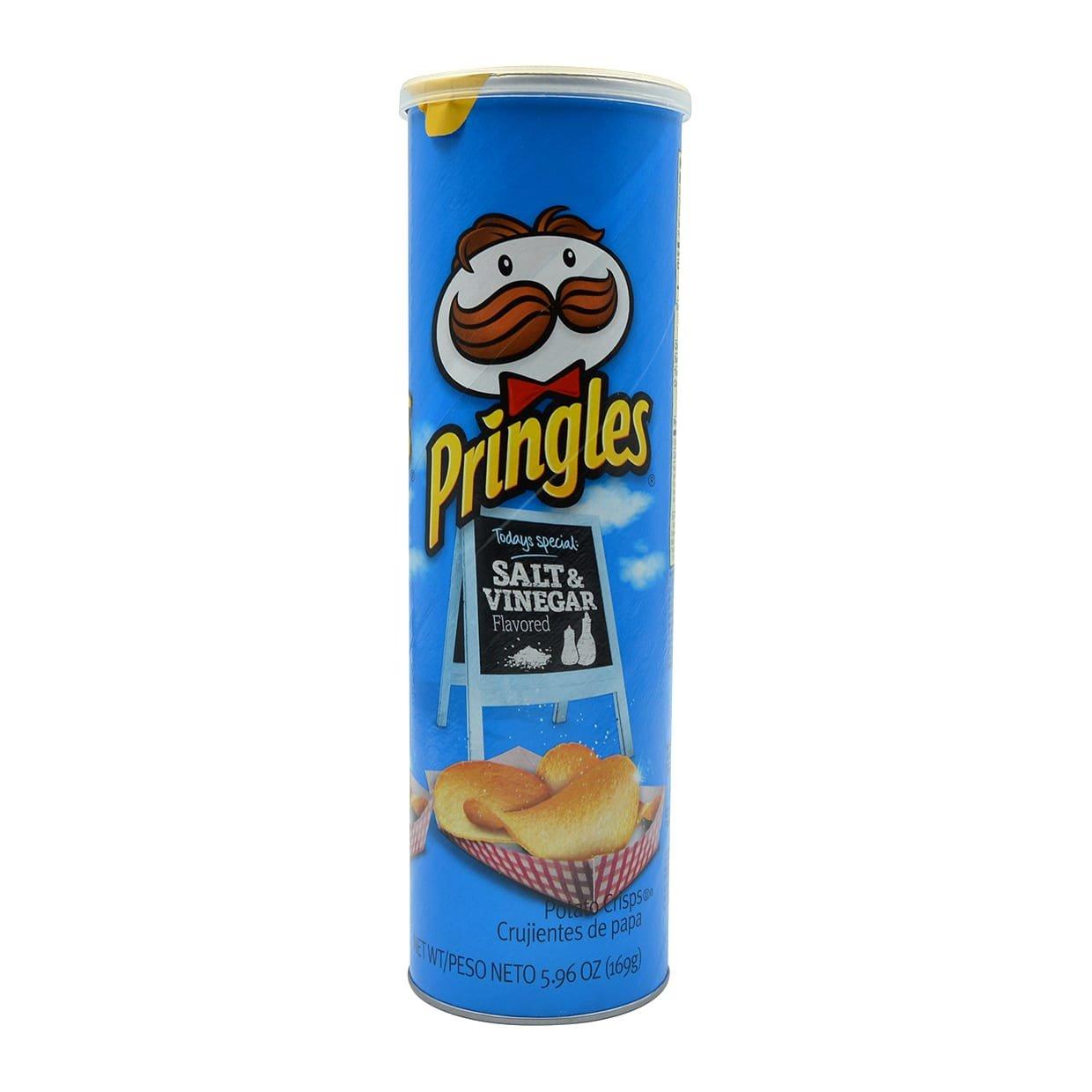 Pringles Pringles Potato Chips, Salt and Vinegar, 165g