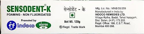 Sensodent-K Sensodent K Medicated Dental Cream - For Sensitive Teeth - Pack Of 3 (120 Gram)