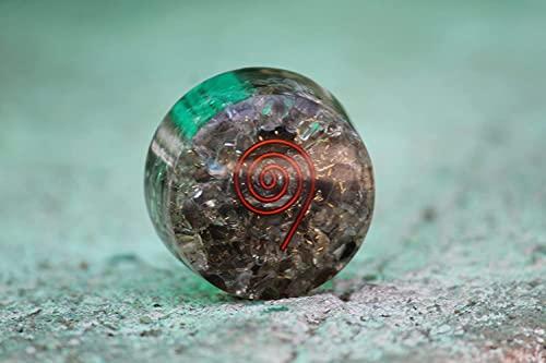 Jet International Jet Smokey Quartz Orgone Tower Buster Orgonite Piezo Electric EMF Protection Generator Frequency Ions Tested Cloud