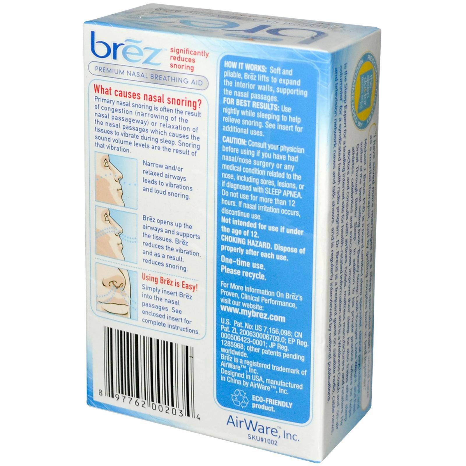 Brez Brez Premium Nasal Breathing Aid (S)