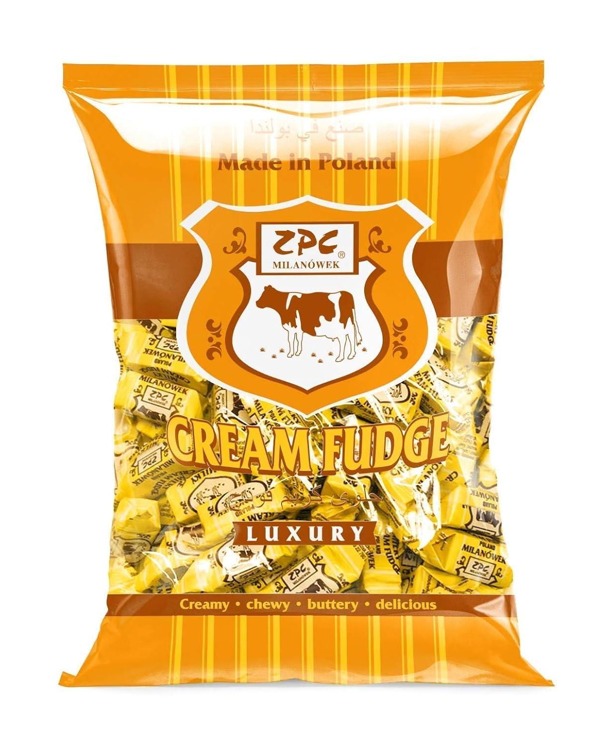 Zpc Milanówek Zpc Milanówek Cream Fudge Luxury, 800 g (Product of Poland)