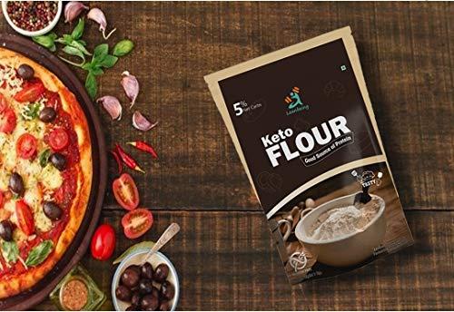 LEANBEING Leanbeing Keto Flour (1Kg) | Best Low Carb Flour | 1Gm Net Carb Per Chapati | Gluten Free | No Additives | Low Gi Non GMO