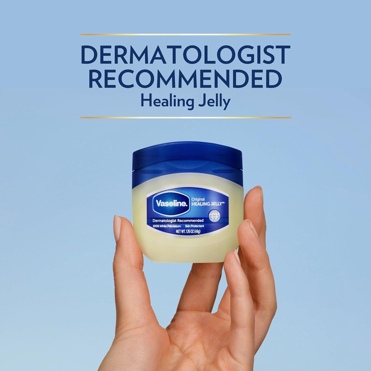 Vaseline Vaseline 50Ml Original Pure Petroleum Jelly X 2, Multicolor