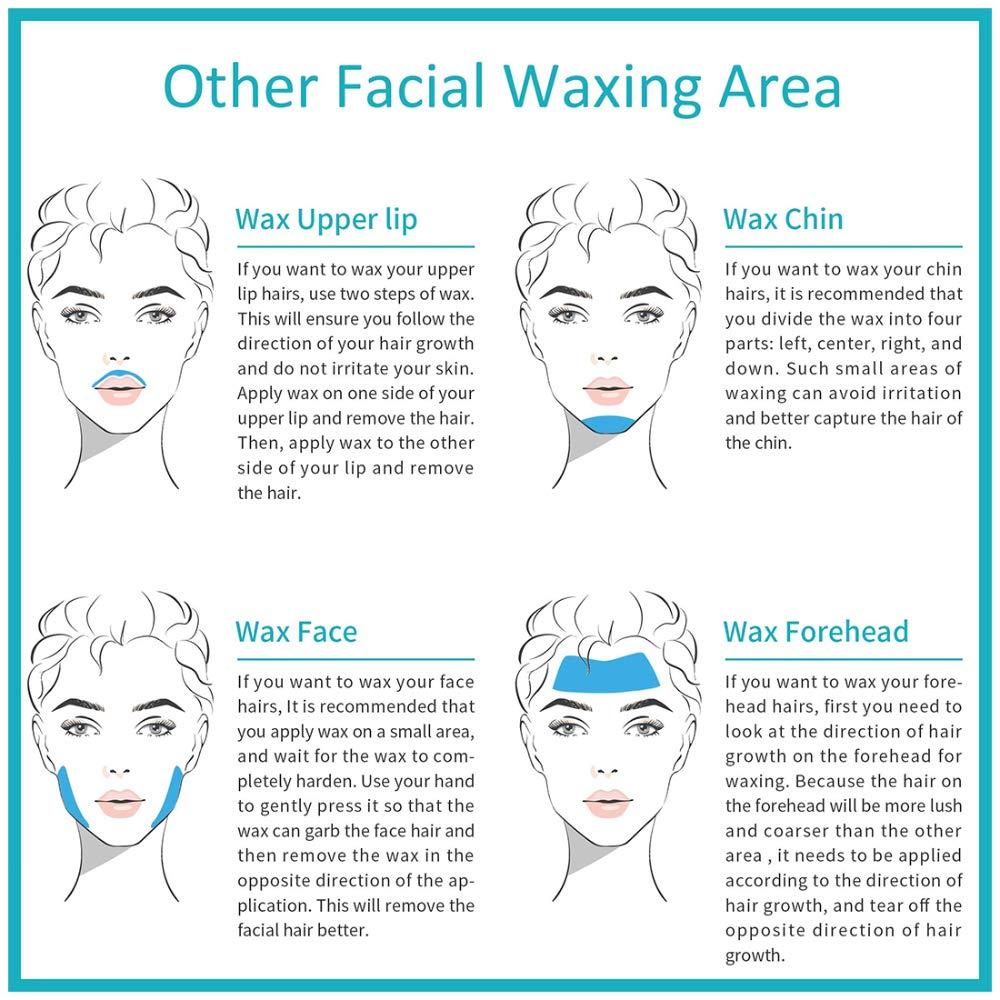 HERBDIVA Herbdiva Katori Facial Wax Aloe Vera, 80g (Pack of 4)