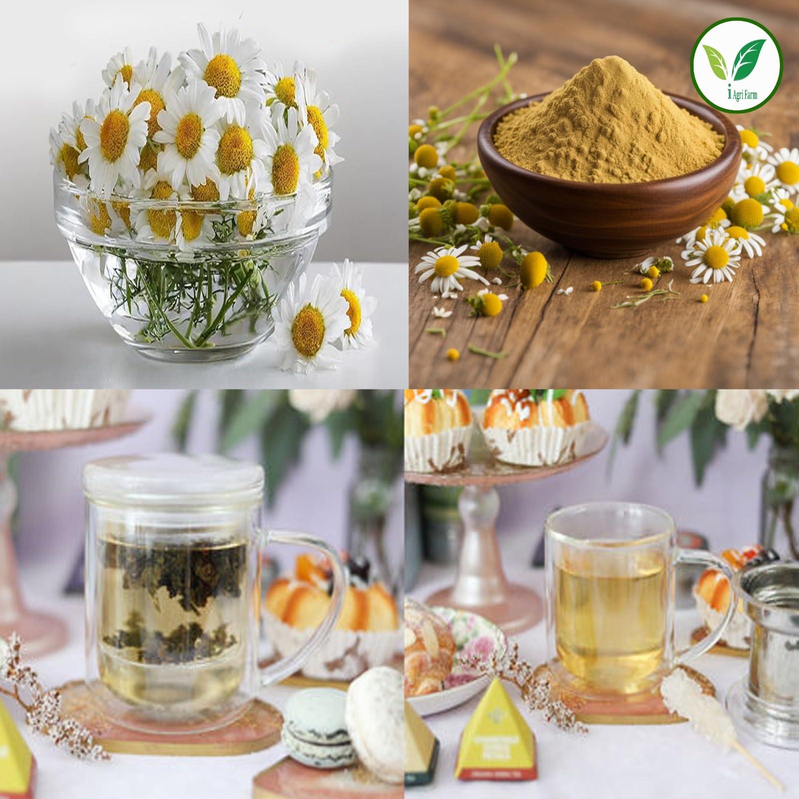 IAgriFarm Iagrifarm Chamomile Dried Flower - 450 g/Babuna/Camomile/Matricaria Chamomile Flower