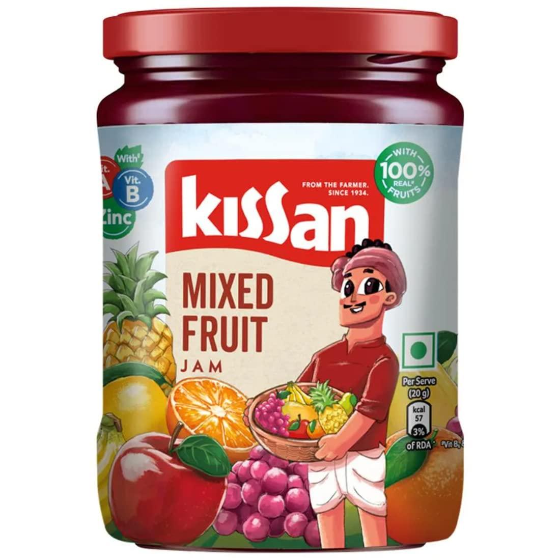Kissan Kissan Mixed Fruit Jam, 700g Jar