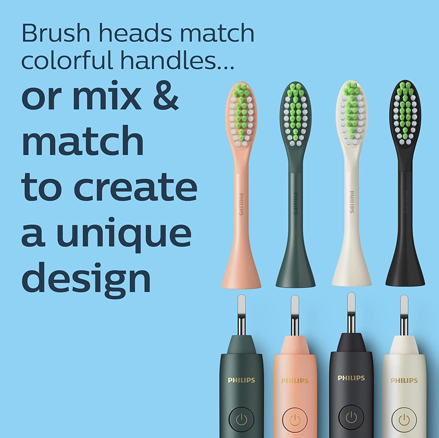 Philips Sonicare Philips One by Sonicare, 2 Brush Heads, Shimmer, BH1022/05