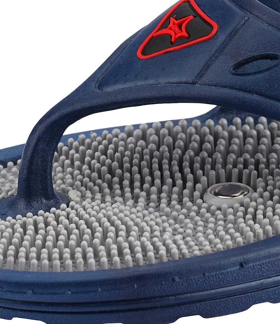 Acupunctoreum Acupunctoreum Massage Slippers Foot Massager Slippers Stress Plantar Fasciitis Relief For Men and Women (Magnetic Slipper, 10)