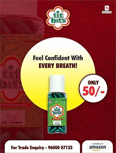 TITBITS Titbits Freshburst Hygiene Digestive Mouth Freshener Pack of 8 (Small Travel Pack) - 8psc