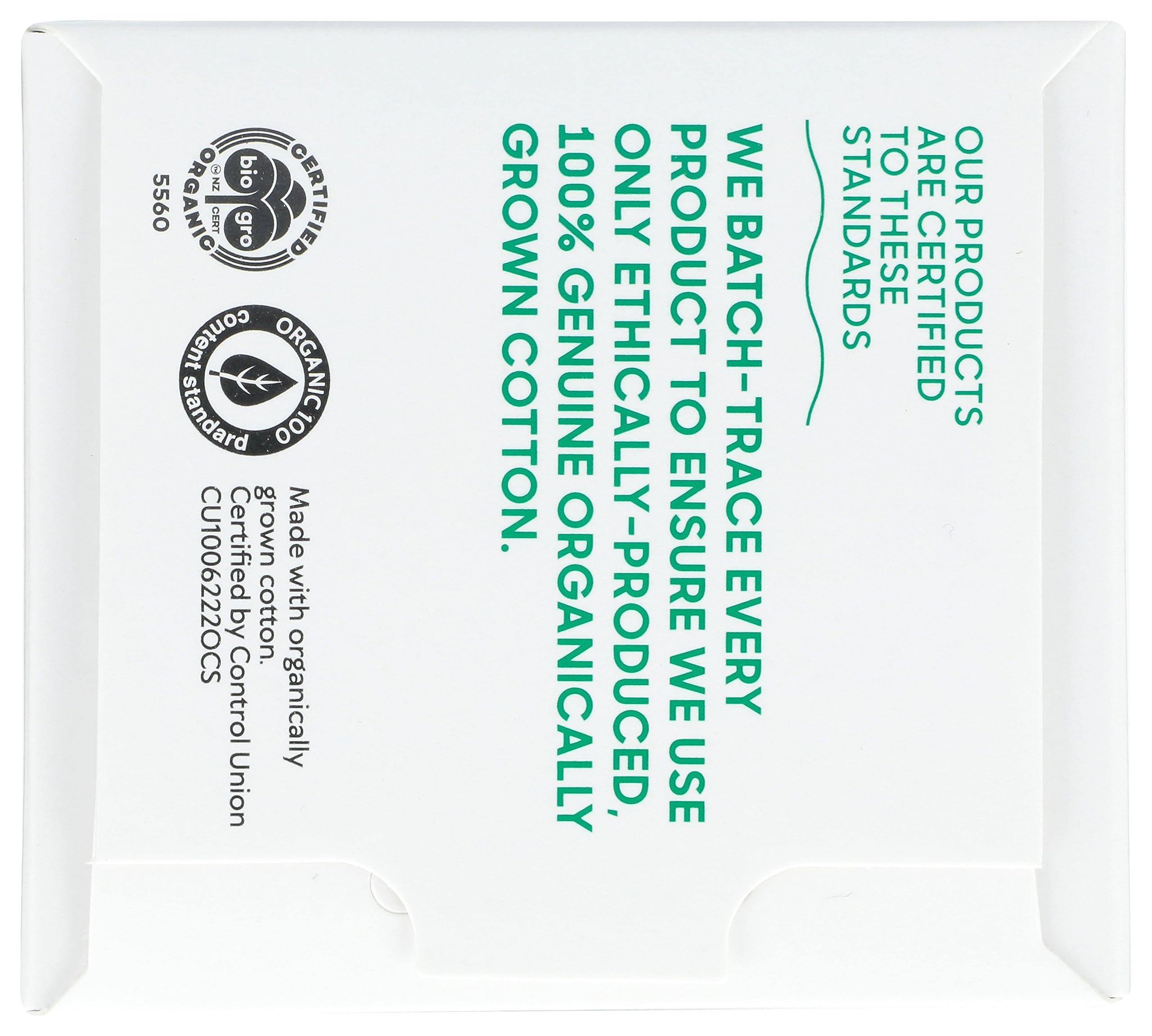 oi Oi Organic Cotton Applicator Tampons Made with 100% Biodegradable Materials - Super 14 Count - Hypoallergenic Tampons for Leak-Free Periods with Ultimate Natural Absorbency, Comfort, and Confidence