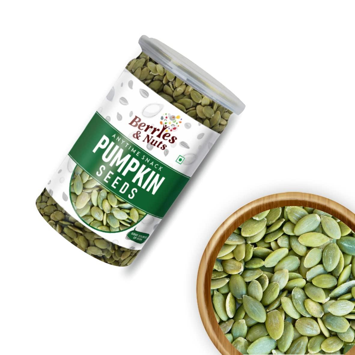 Berries And Nuts Berries And Nuts Pumpkin Seeds & Sunflower Seeds Combo | Pumpkin 200 Grams & Sunflower 200 Grams