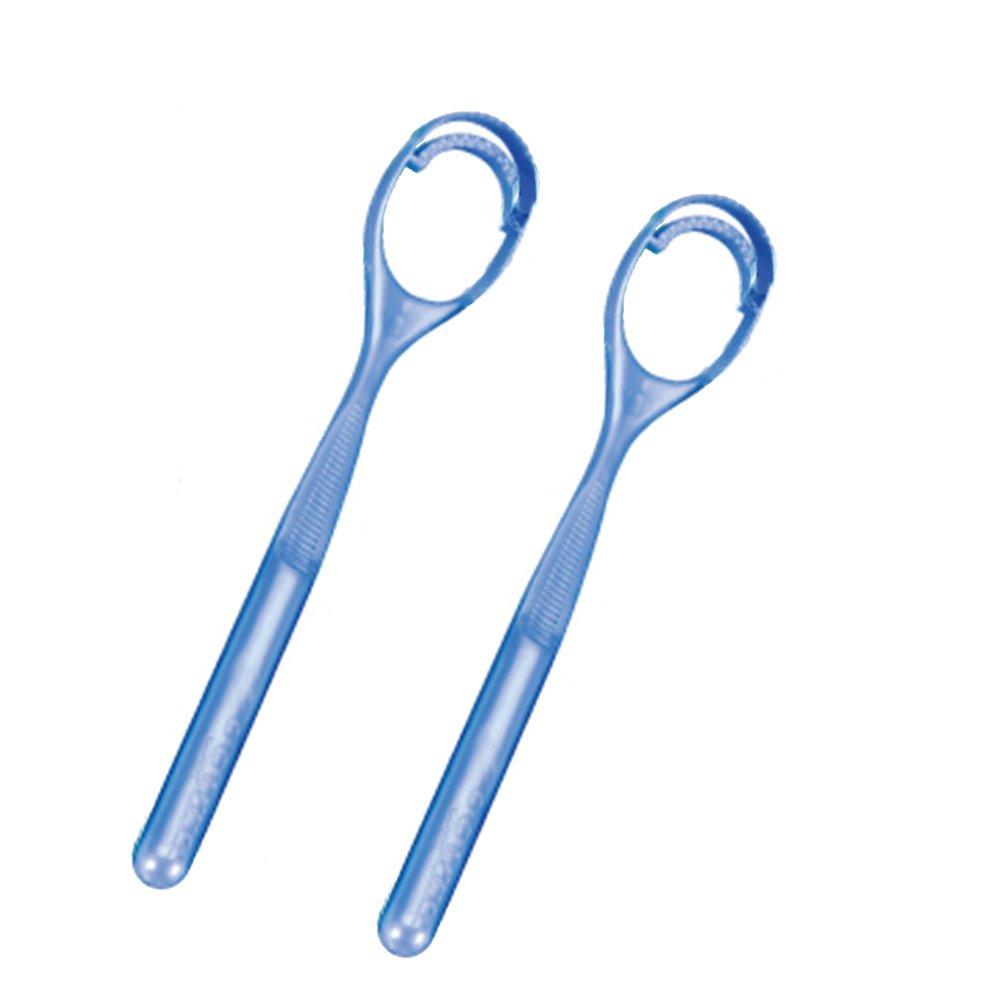 Oolitt Oolitt Bad Breath Tongue Scraper for Adults & Kids, 2Pcs