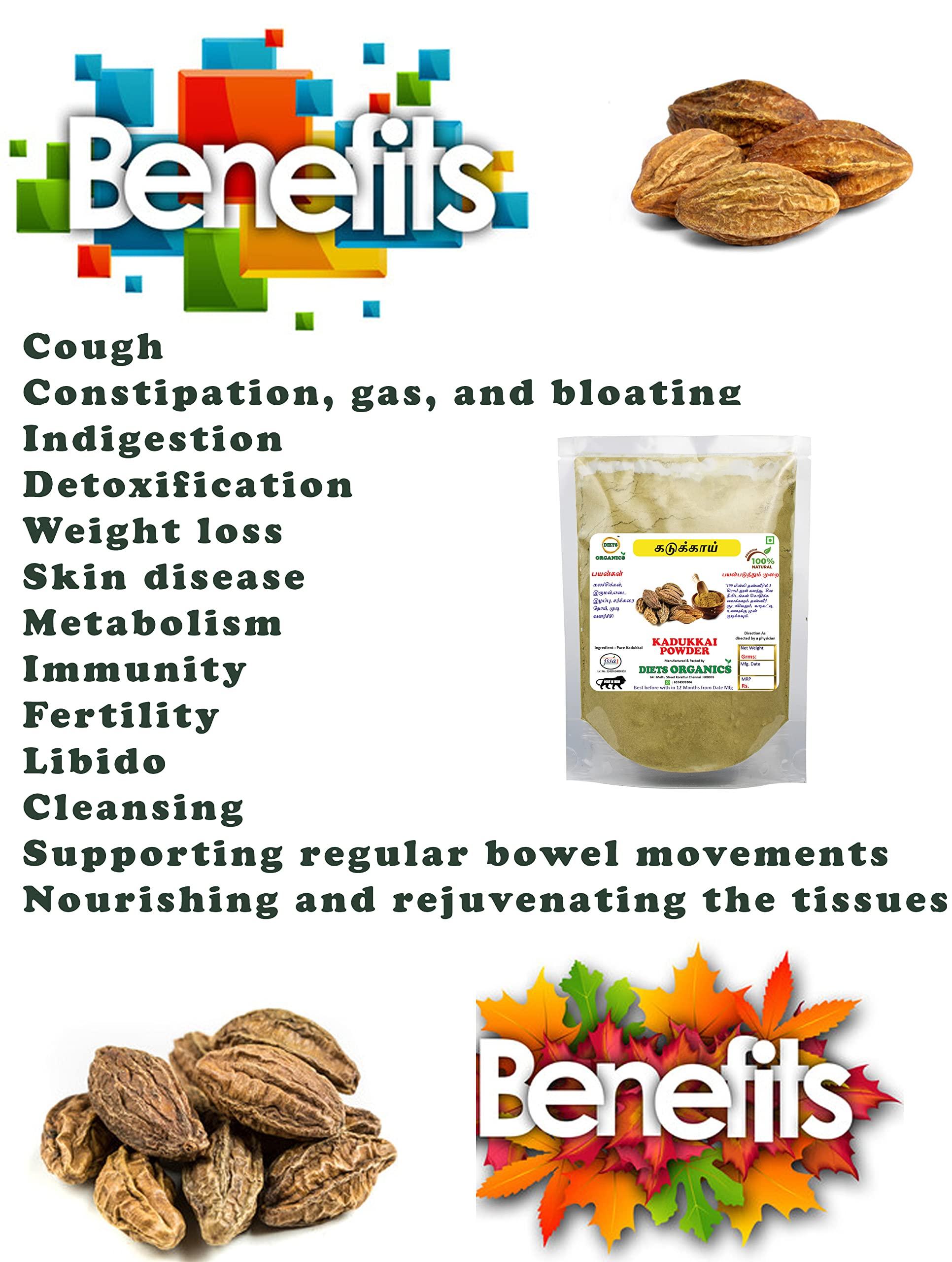 DIETS ORGANICS DIETS ORGANICS Kadukkai Powder l Haritaki Powder l Terminalia Chebula Powder -25Gms pack of 1