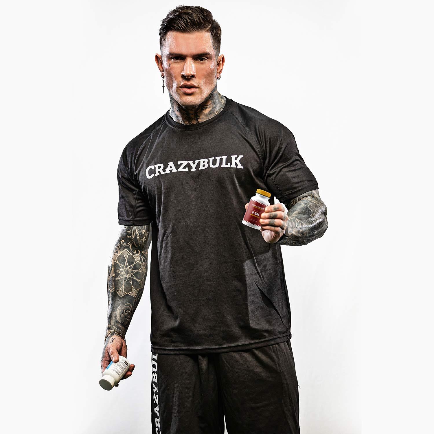 CrazyBulk CrazyBulk D-BAL Natural Alternative for Muscle & Strength Supplement, FIRST TIME IN INDIA (90 Capsules)