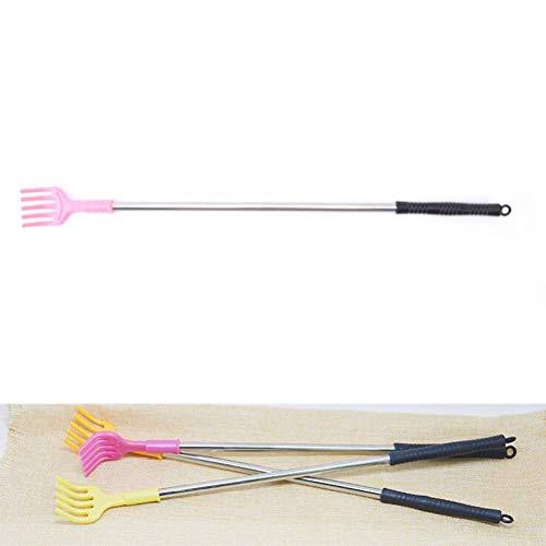 KAAS KAAS Back Body Itch Scratcher Rod and Massage Stick Portable Telescopic Back Scratcher Hand Massage Tool with Handle Itching Rod Body Massage Stick (Random Colours, 1Pcs)