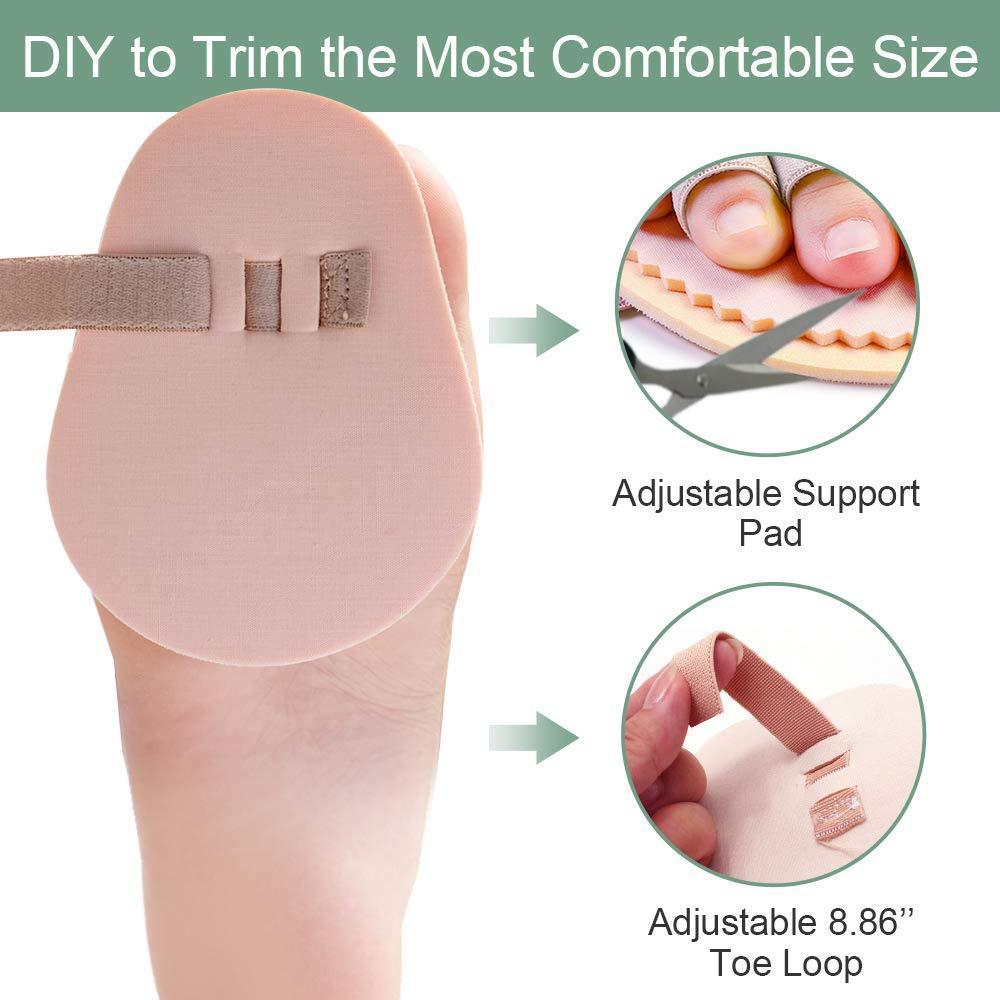 Welnove 2 Hole Toe Straightener *2: Welnove - Toe Straightener Hammer Toes Hammer Toe Correctorfor Claw Toe Mallet Toe Contracted Toe and Cured Toe Pack of 2(2 holes)(Hammer Toe Straightener)