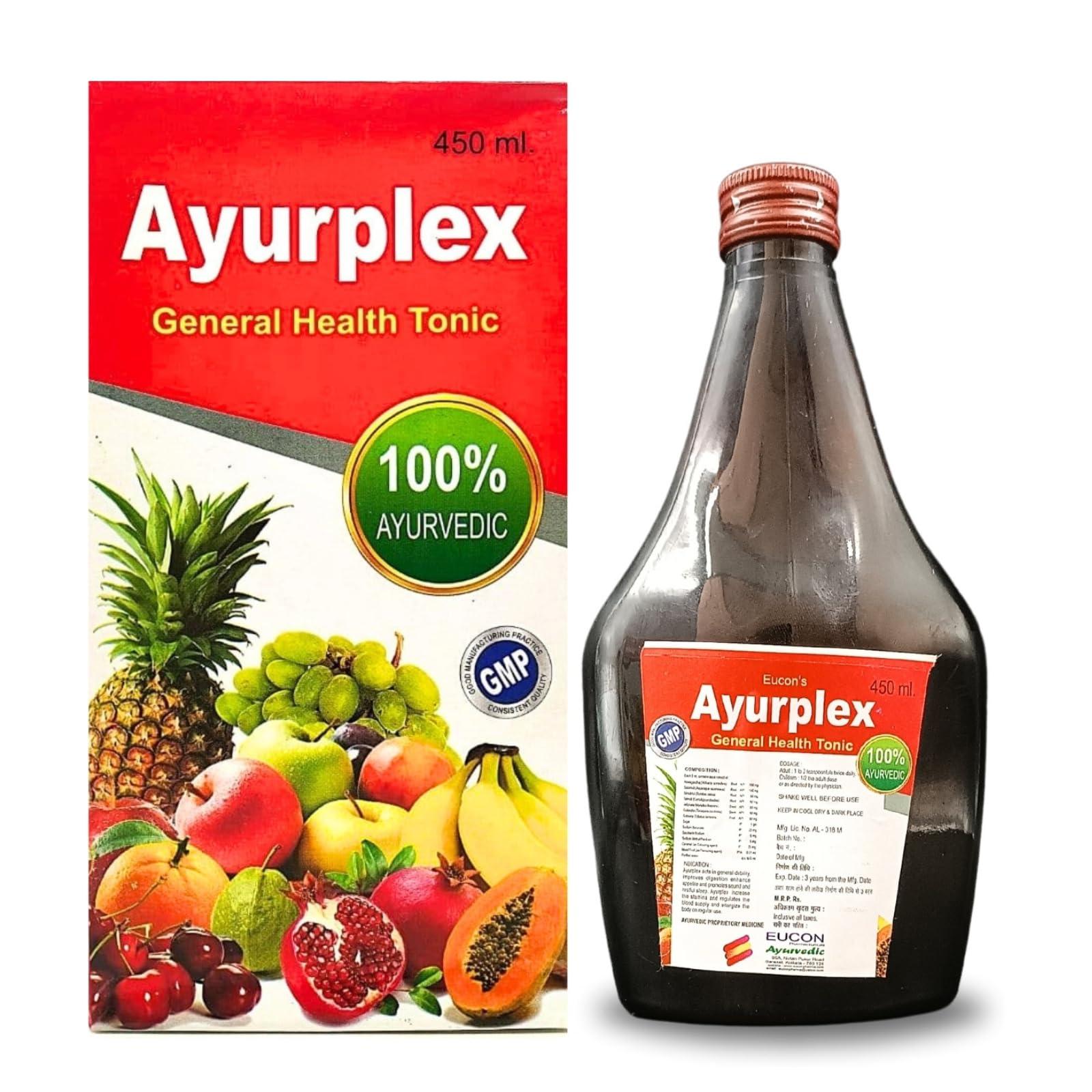 HERBSHD Buy Ayurvedic Ayurplex vitamin Tonic for all age Weakness.