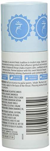 Aura Cacia Aura Cacia, Organic Chakra Balancing Aromatherapy Roll-On, Expressive Throat, 0.31 fl oz (9.2 ml)