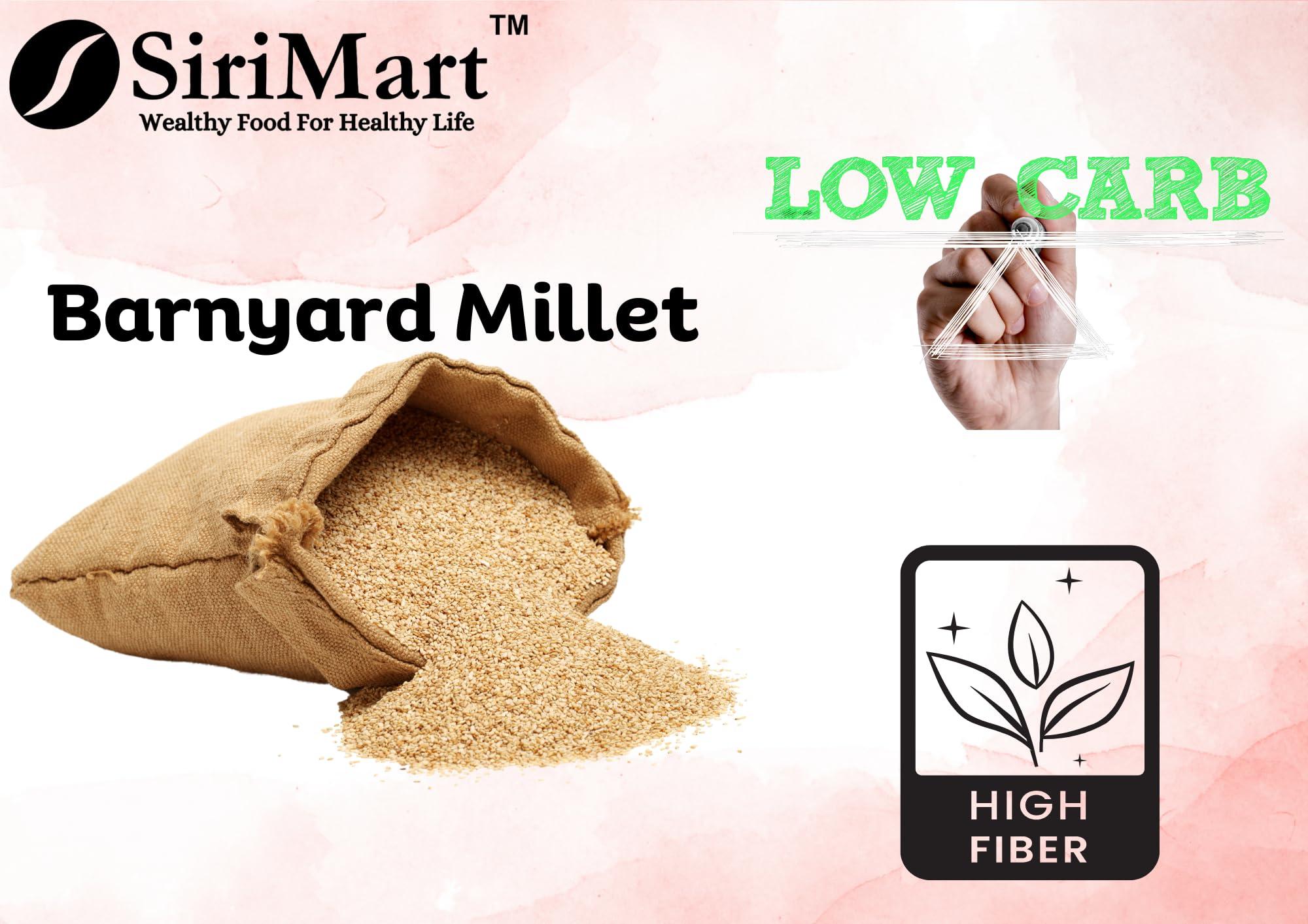 SiriMart Siridhanya millets combo pack of 5 Positive Millets Unpolished & Organic | Dr Khader Vali Millets | Browntop, Barnyard, Foxtail, Kodo, Little Millet Rice