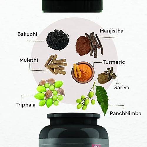 Aorus Naturals Aorus Blood Purifier With 100% Natural Herbs| No preservatives | Skin Wellness Veg 60 Tablets