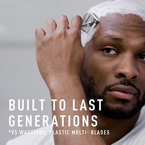 Ashoka Ashoka Men Stainless Steel Double Edge Safety Razor, Shaving Razor for Men and Women, Safety Razor for men and Women (Pack of 3) (Model - AA333)