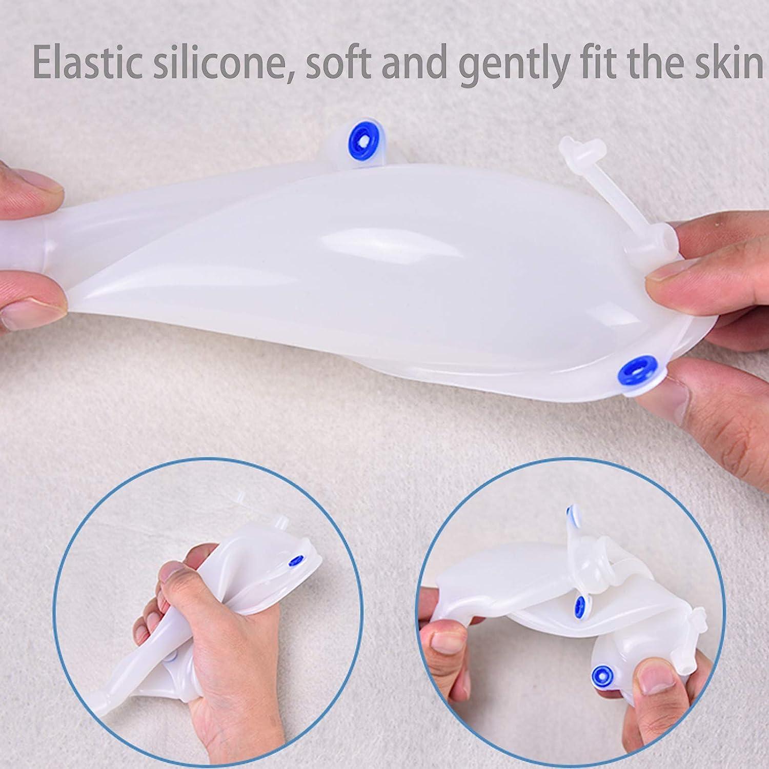 RADIONICS RADIONICS Men Urinary Drainage Bag with Anti Reflux Chamber Medical Easy-Tapped with 2 Bags of 1000 ml