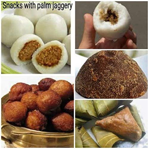 LJL Traders LJL Traders Natural Vellam Whole/Gud/Sarkkara/Bellam/Jaggery - 500 g (Pack of - 3)