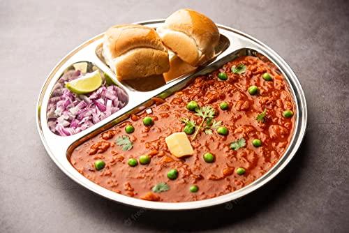 Sankalp Sankalp Delicious & Aromatic Ready to Eat Pav Bhaji |Vegetable Mixture with Spices | Ready in 5 Minutes | No Preservatives | Gluten-Free | 100% Mom Approved - 300G*2 Pack