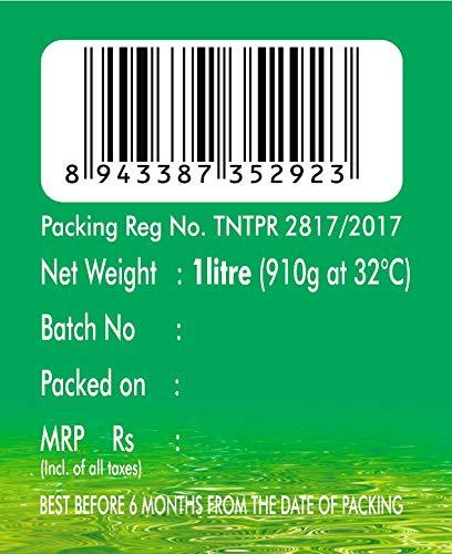 KG Gold KG Gold Cold Pressed Chekku Coconut Oil - 1L