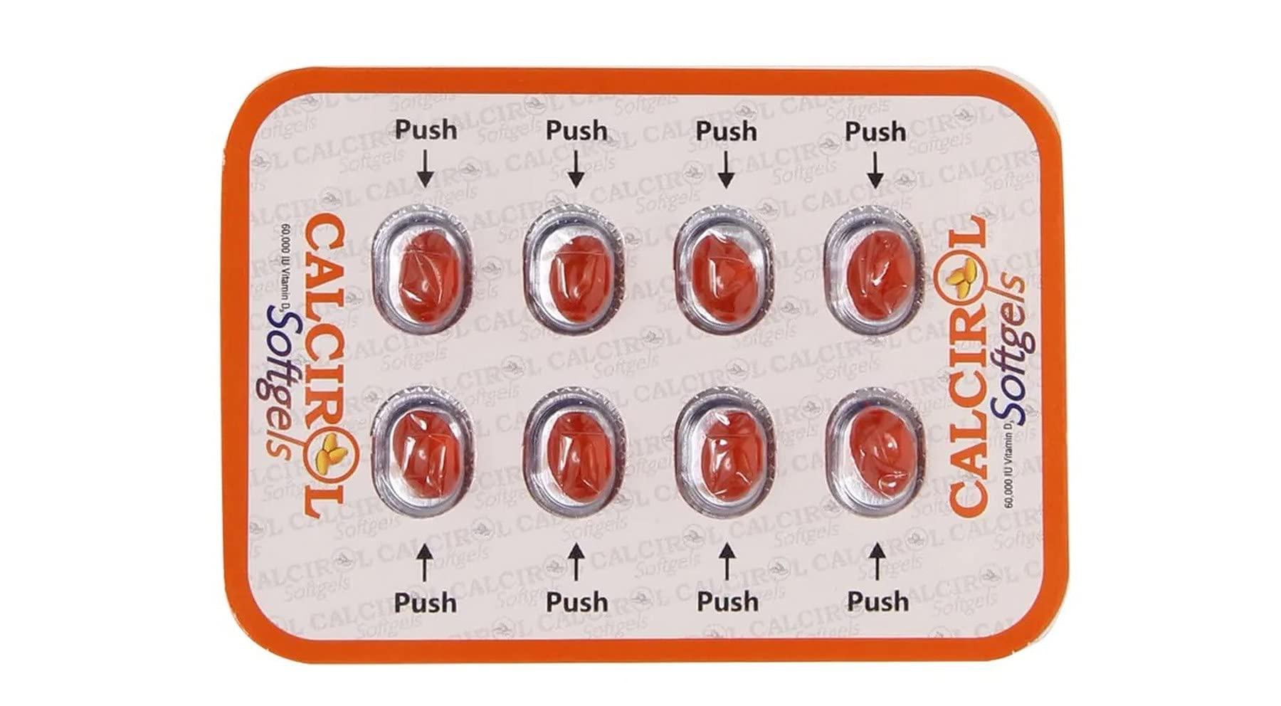 Calcirol Calcirol - Strip of 8 Sofgels